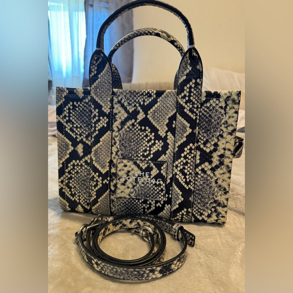 Marc Jacobs Snakeskin The Tote Bag NWOT